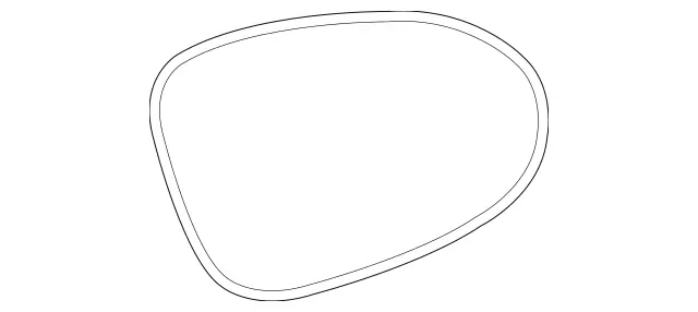 2218101021 - Front Doors: Mirror Glass for Mercedes-Benz: 300S, CL550, CL600, CL63 AMG, CL65 AMG, CLS500, CLS55 AMG, CLS550, CLS63 AMG, S400, S600, S63 AMG Image image