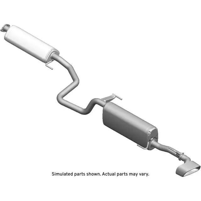 42342259 - Exhaust: Muffler &amp; Pipe for GM Image