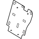 8T4Z7860508A - Body: Seat Back Panel for Ford: Edge | Lincoln: MKX Image