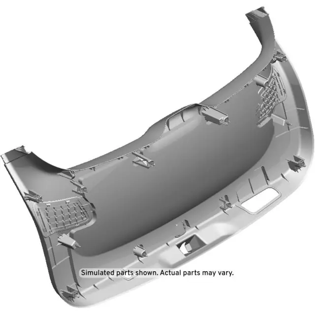 42763430 - Body: Lower Gate Trim for GM Image