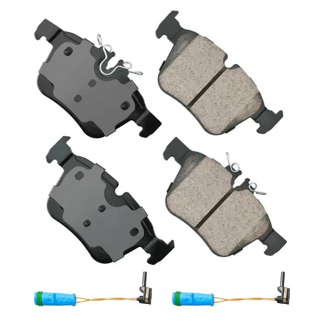 EUR1795 - : Akebono EURO Ultra Premium Ceramic Disc Brake Pad Kit for AKEBONO Image
