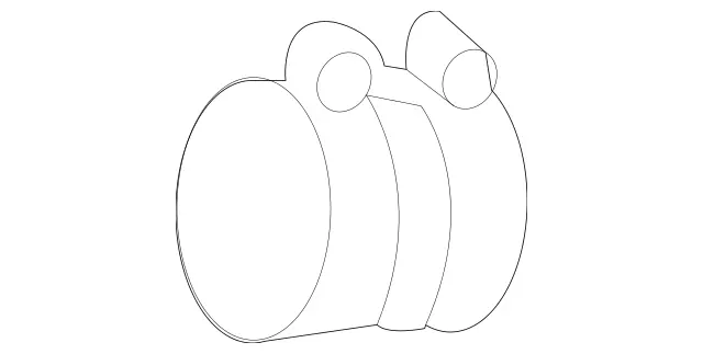 2139950002 - Exhaust System: Pipe Clamp, Exhaust Sys for Mercedes-Benz: AMG GT 43, AMG GT 53, CLS450, CLS53 AMG, E43 AMG, E53 AMG, GLC43 AMG Image image