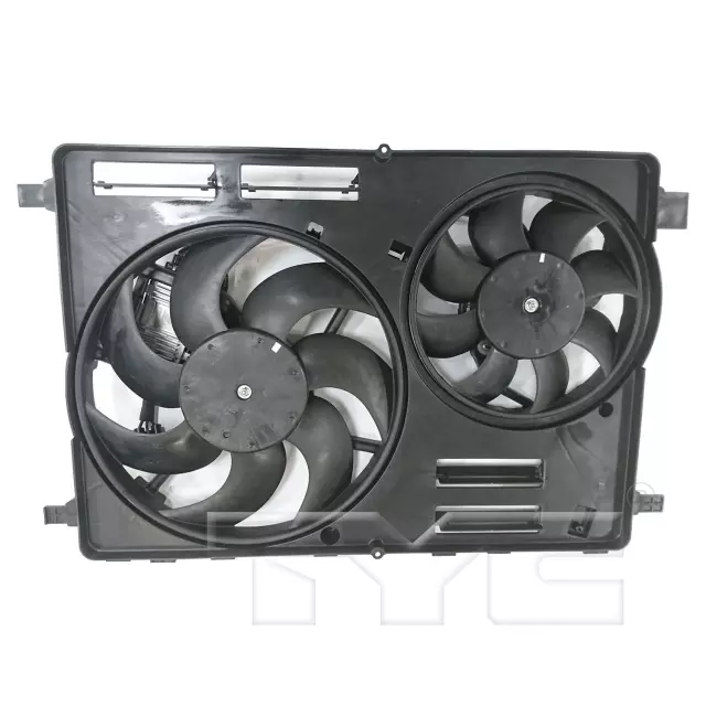623840 - Cooling Systems: Dual Radiator and Condenser Fan Assembly - Replaces Volvo 31686808 for TYC Image