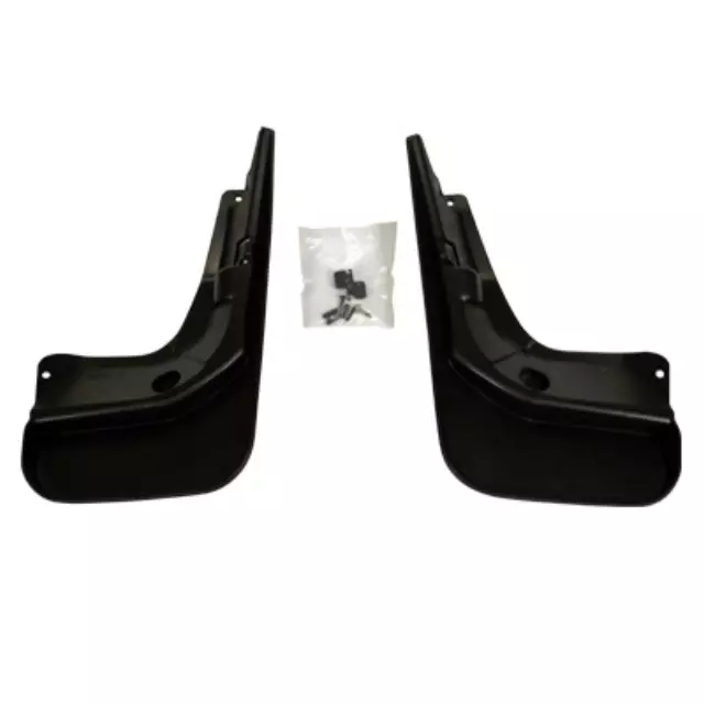 2012 Thru 2016 Focus 5-door Hatchback OEM Ford Molded Splash Guards Mud Flaps REAR Pair - Ford (BM5Z-16A550-A)