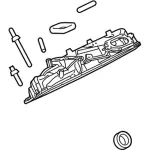 BC3Z6582M - Engine: Valve Cover for Ford: F-250 Super Duty, F-350 Super Duty, F-450 Super Duty Image