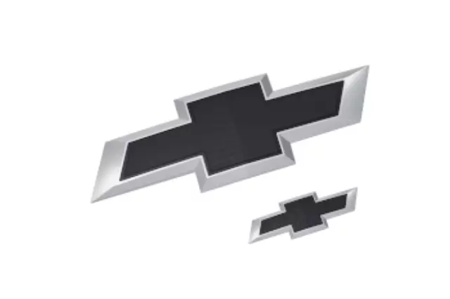 86809792 - Exterior: Exterior Trim, Black Bow-Tie Emblem Kit for GM Image