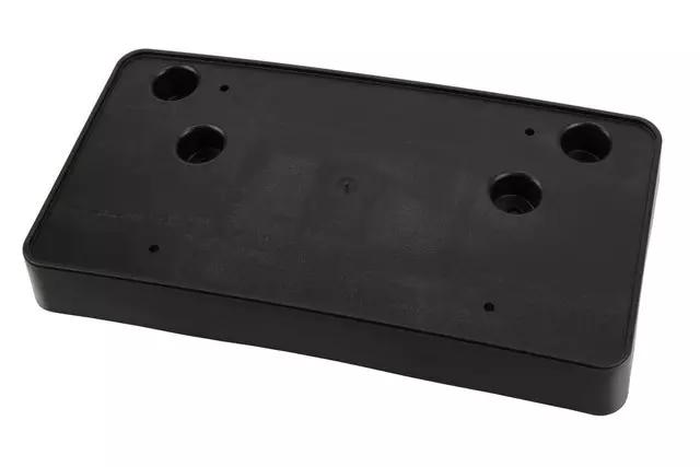 Black Front License Plate Bracket - GM (22893906)
