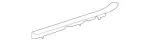 22168031357G50 - Body: Sill Plate for Mercedes-Benz Image