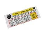 42926046 - Body: Tire Info Label for GM Image