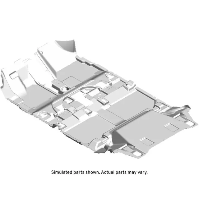 23215007 - : Jet Black Front Floor Panel Carpet for GMC: Terrain Image