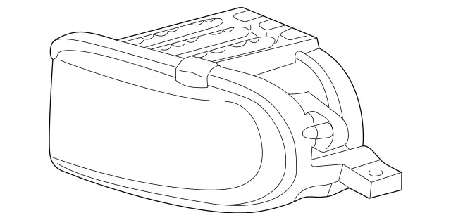 215820055664 - : Front Fog Lamp for Mercedes-Benz: 180C, C230, C240, C280, C32 AMG, C320, C350, C55 AMG, CL500, CL55 AMG, SLK230, SLK320 Image