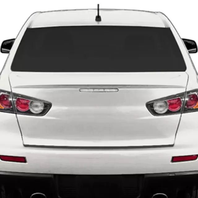 MZ574593EX - : Rear Lip Spoiler - Wicked White for Mitsubishi: Lancer Image