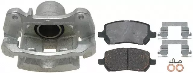 19285534 - : Front Driver Side Disc Brake Caliper Assembly (Loaded Non-Coated), Remanufactured for GM Image