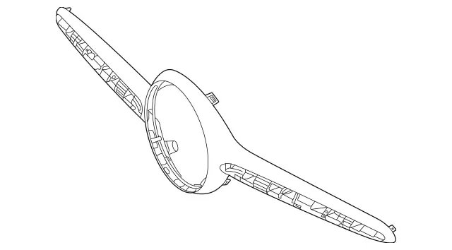 118888210064 - Attachment Parts: Trim Bar for Mercedes-Benz: CLA35 AMG Image image