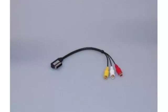 4F0051510AH - Audio/Video: Ipod And USB Ami Cables (Set) for Audi: A4 Quattro, A5 Quattro, A6 Quattro, A7 Quattro, A8 Quattro, allroad, Q5, Q7, RS5, RS7, S4, S5, S6, S7, TT Quattro, TT RS Quattro, TTS Quattro Image