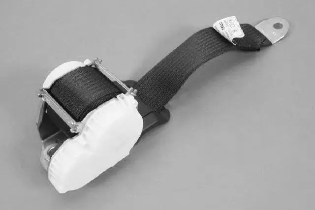Rear Center Shoulder Seat Belt - Mopar (1AN35DX9AD)