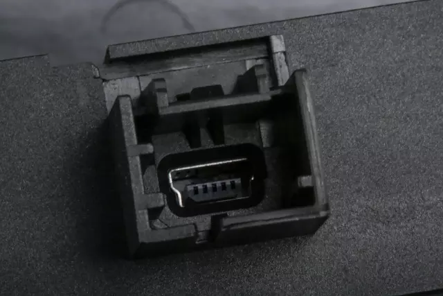 Black Front Floor Console Rear Trim Panel - GM (84373585)