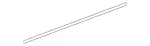 2126902662 - Trim and Lining: Trim Strip for Mercedes-Benz Image