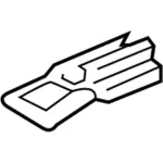 GD9Z5461748AA - Body: Track Cover for Lincoln: Continental Image