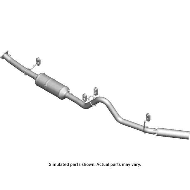 84182485 - : Exhaust Particulate Filter with Exhaust Pipe for Chevrolet: Colorado Image