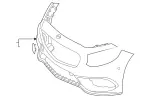 21788034479999 - Body: Bumper Cover for Mercedes-Benz Image