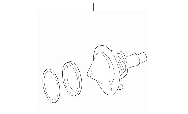 2712030575 - Unclassified: Thermostat for Mercedes-Benz Image