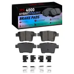 4000107101 - : DFC HybriDynamic Brake Pads Hrdwr Kit for DYNAMIC FRICTION Image