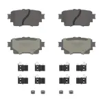 OEX2305 - : OEX Rear Disc Brake Pad Set Premium Ceramic for WAGNER BRAKE Image