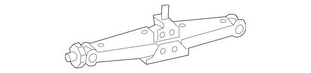 1665800118 - Tool and Safety: Jack for Mercedes-Benz: 350SD, GL350, GL450, GL550, GL63 AMG, GLC300, GLC43 AMG, GLC63 AMG, GLC63 AMG S, GLE300d, GLE350, GLE400, GLE43 AMG, GLE450, GLE450 AMG, GLE450e, GLE53 AMG, GLE550e, GLE580, GLE63 AMG, GLE63 AMG S, GLS350d, GLS450, GLS550, GLS580, GLS63 AMG, Maybach GLS600, Maybach S550, Maybach S560, Maybach S580, Maybach S600, Maybach S650, Maybach S680, ML250, ML350, ML400, ML550, ML63 AMG, S450, S500, S550, S550e, S560, S580, S580e, S600, S63 AMG, S63 AMG E Performance, S65 AMG Image