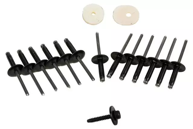 22988306 - : Rocker Panel Molding Attachment Kit with Bolt, Nuts, and Rivets for GM Image