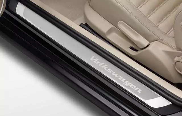 5C0071303K - Exterior: Door Sill Protection Trim With Logo for Volkswagen Image