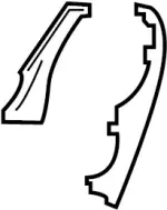 873811BA1A - Body: Recline Cover for INFINITI: FX35, FX37, FX50, QX50, QX70 Image