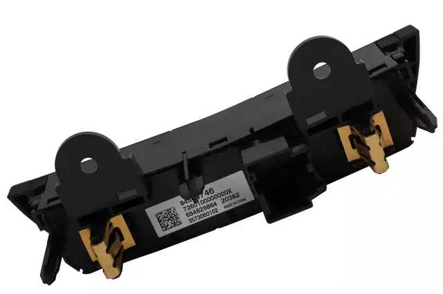 Black Hazard Warning Switch - GM (84544746)
