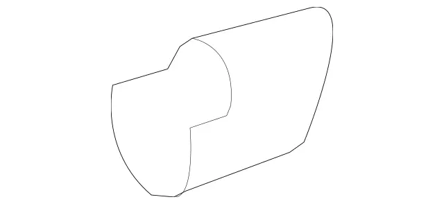 2094920214 - Exhaust System: Tail Piece, Exhaust Pipe for Mercedes-Benz: C230, C240, C280, C320, C350, CLK320, CLK350, CLK500, CLK55 AMG Image image