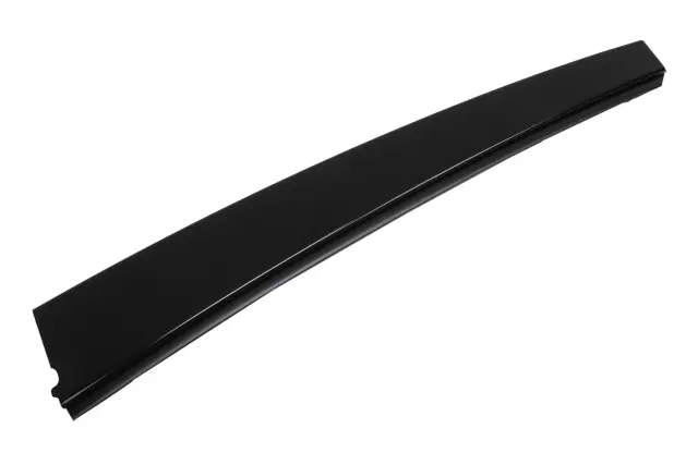 10308241 - : Black Rear Passenger Side Door Window Frame Front Applique for Buick: Century, Regal Image