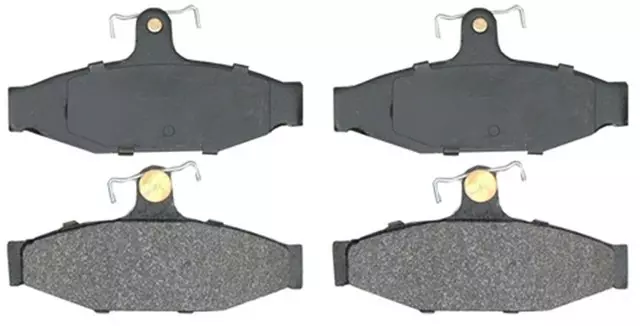 19286031 - : Semi-Metallic Rear Disc Brake Pad Set With Hardware for GM Image
