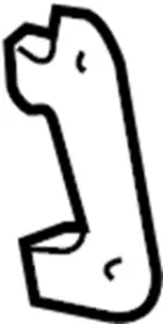 87699EH00A - Body: Seat Back Frame Bracket for INFINITI: M35, M35h, M37, M45, M56 Image