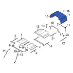 M2DZ78502G33CB - Body: Rear Roof Panel for Ford: Bronco Image
