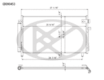 CD090453 - : Koyorad A/C Condenser for Koyo Image