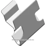 10419809 - : Accessory Switch Panel Clip for GM Image
