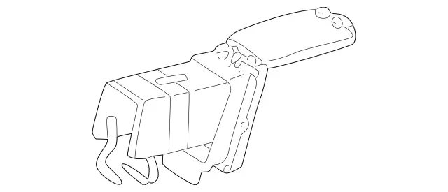 2038400162 - Rear Seat Bench: Through-Load Ski Bag for Mercedes-Benz: C230, C240, C280, C32 AMG, C320, C350, C55 AMG, CLK63 AMG Image image