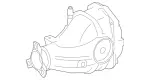 166350290080 - : Remanufactured Rear Axle Differential for Mercedes-Benz Image