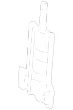 2516808125 - Body: Insulation for Mercedes-Benz Image