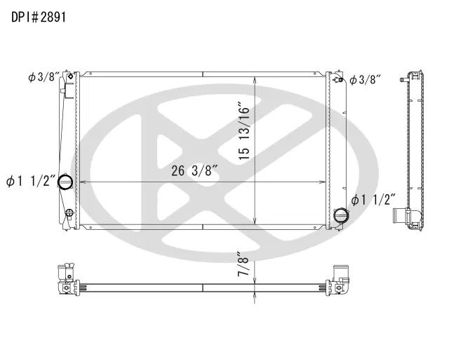 A2891 - : Koyorad Radiator for Koyo Image