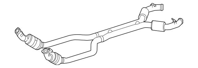 2314900719 - : Exhaust Line for Mercedes-Benz Image