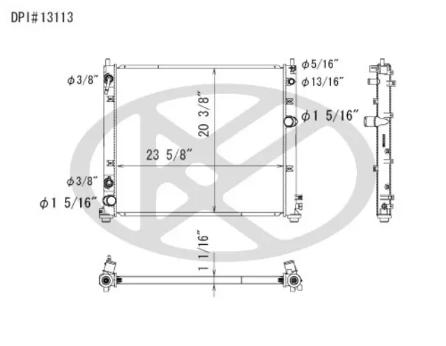 A13113 - : Koyorad Radiator for Koyo Image
