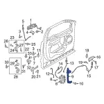 HC3Z1521979C - Body: Shield for Ford: F-150, F-250 Super Duty, F-350 Super Duty, F-450 Super Duty Image