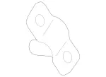 2047400114 - Rear-End Door: Holder for Mercedes-Benz Image