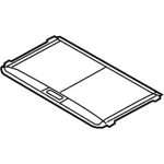 CE8Z54519A02AC - Body: Sunshade for Ford: Fiesta Image