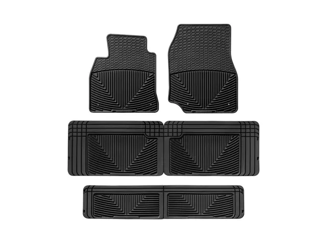 W23W25W60 - : Black All Weather Floor Mats for WeatherTech Image